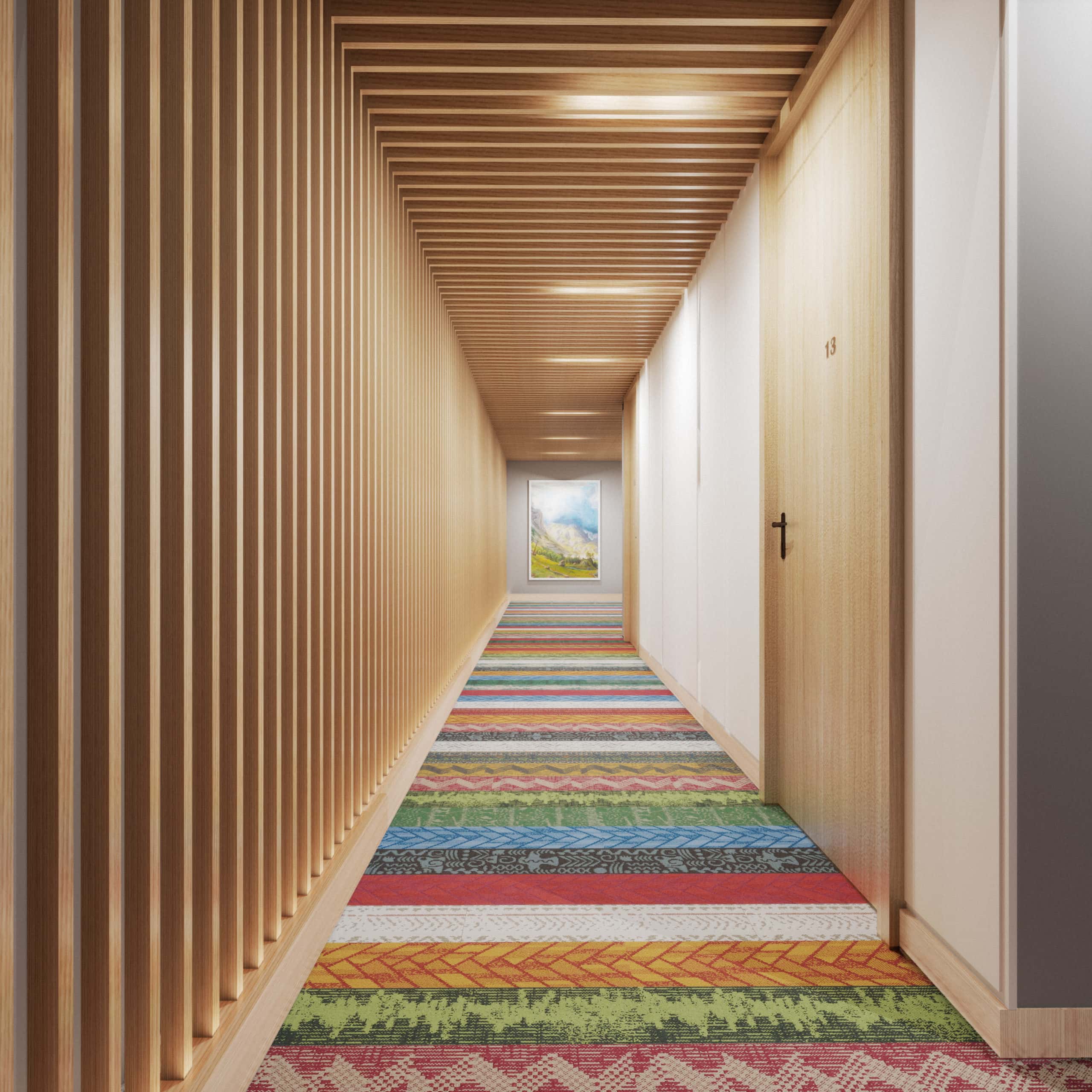 Four_Sacred_Medicines_Couleurs_Accents_Tapis_Corridor